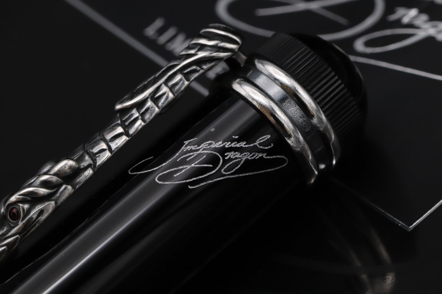 Montblanc Writers Edition Imperial Dragon Fountain Pen