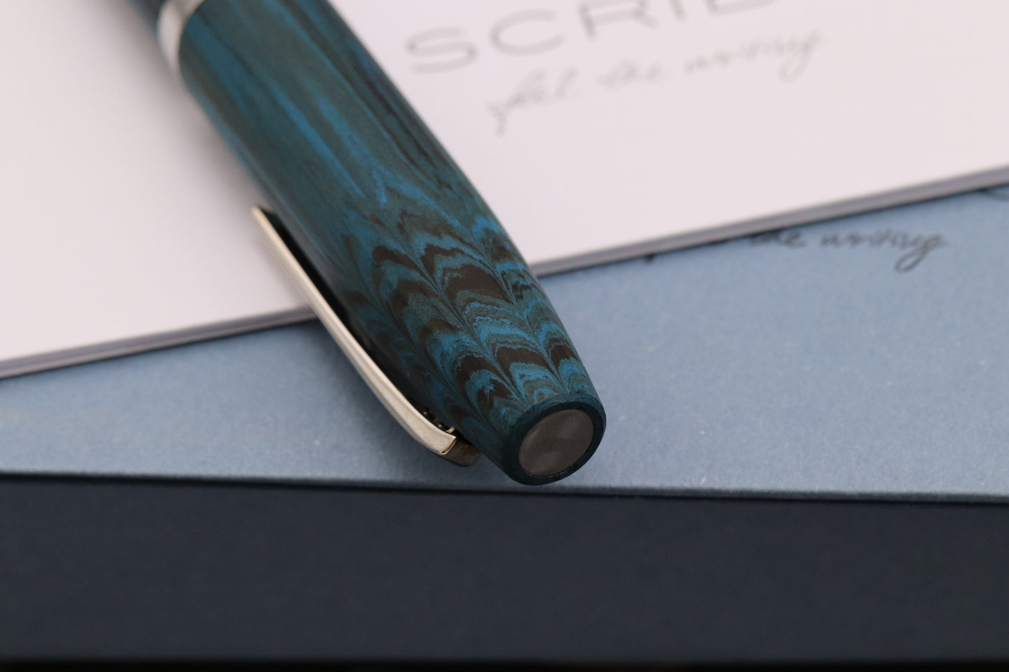 SCRIBO Flow Flow Ebonite Fountain Pen - INKED ONCE