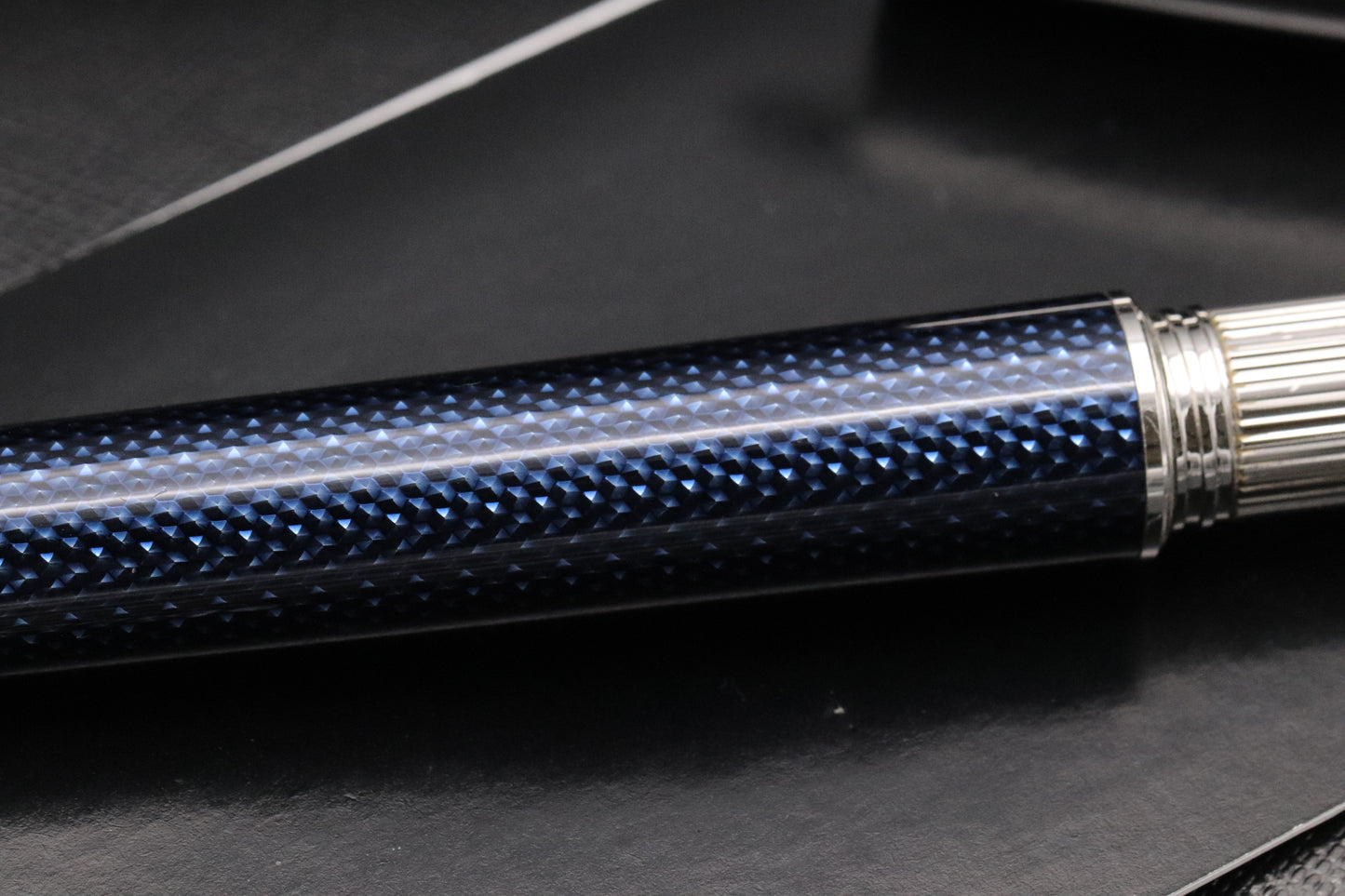Montblanc Starwalker Blue Planet Metal Doue Rollerball / Fineliner Pen
