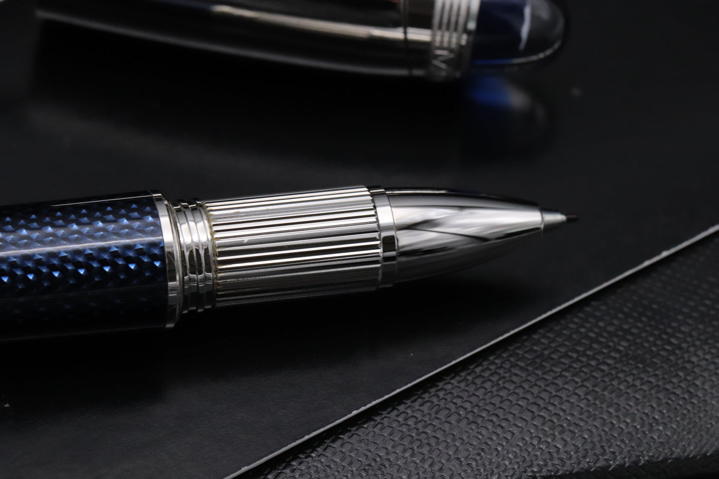 Montblanc Starwalker Blue Planet Metal Doue Rollerball / Fineliner Pen