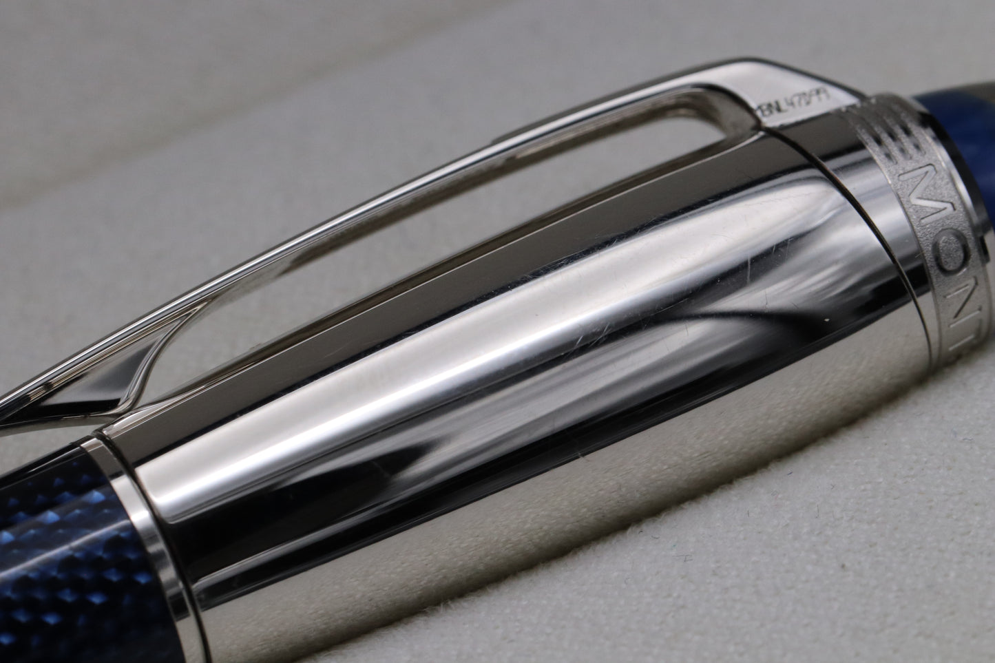 Montblanc Starwalker Blue Planet Metal Doue Rollerball / Fineliner Pen
