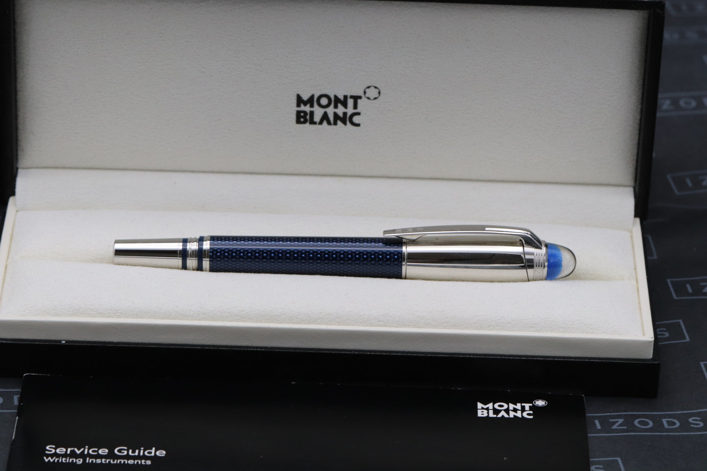 Montblanc Starwalker Blue Planet Metal Doue Rollerball / Fineliner Pen