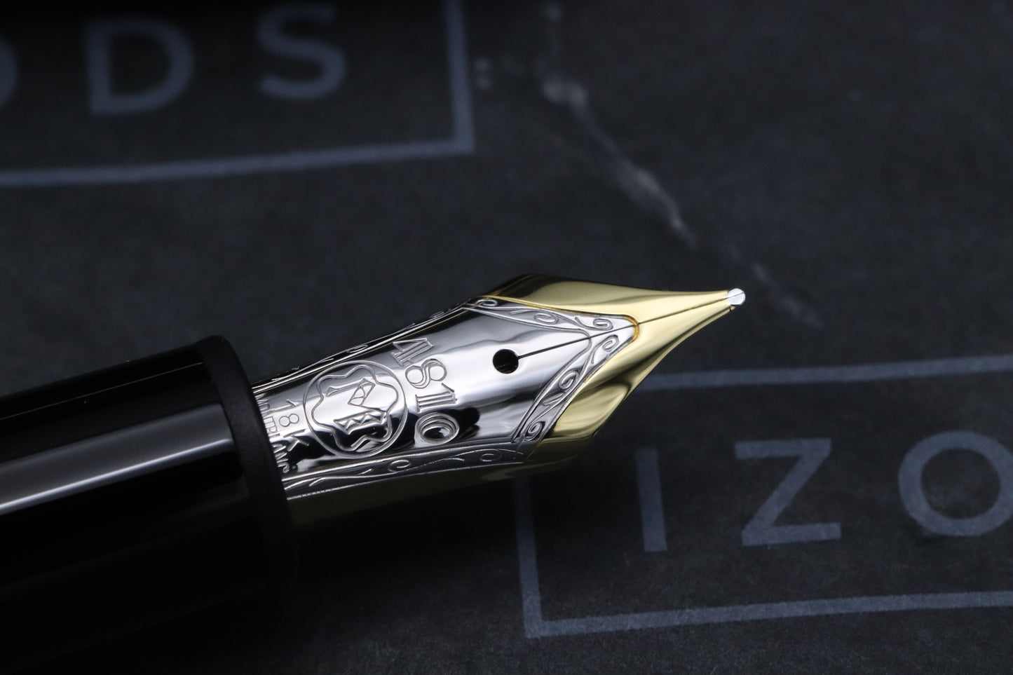 Montblanc Meisterstuck LeGrand Gold Coated Fountain Pen - 18k Medium Nib