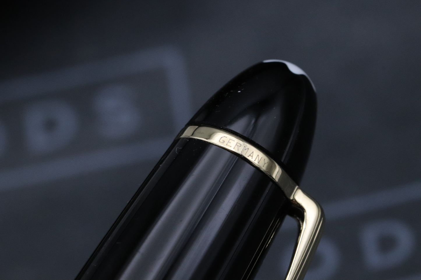Montblanc Meisterstuck LeGrand Gold Coated Fountain Pen - 18k Medium Nib