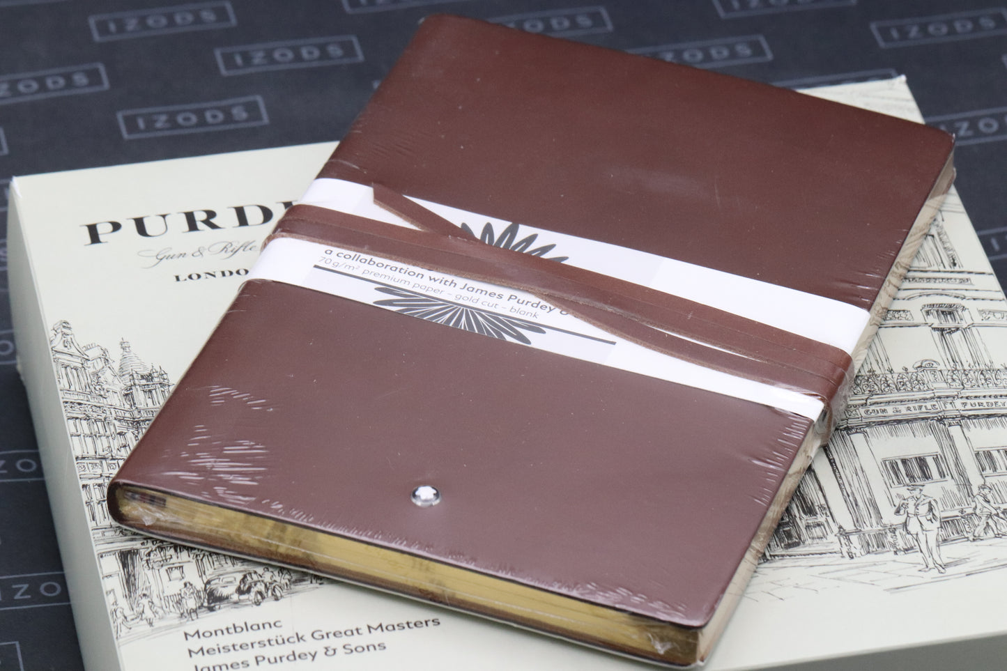 Montblanc Meisterstuck Great Masters James Purdey & Sons Fountain Pen with Notebook - UNUSED
