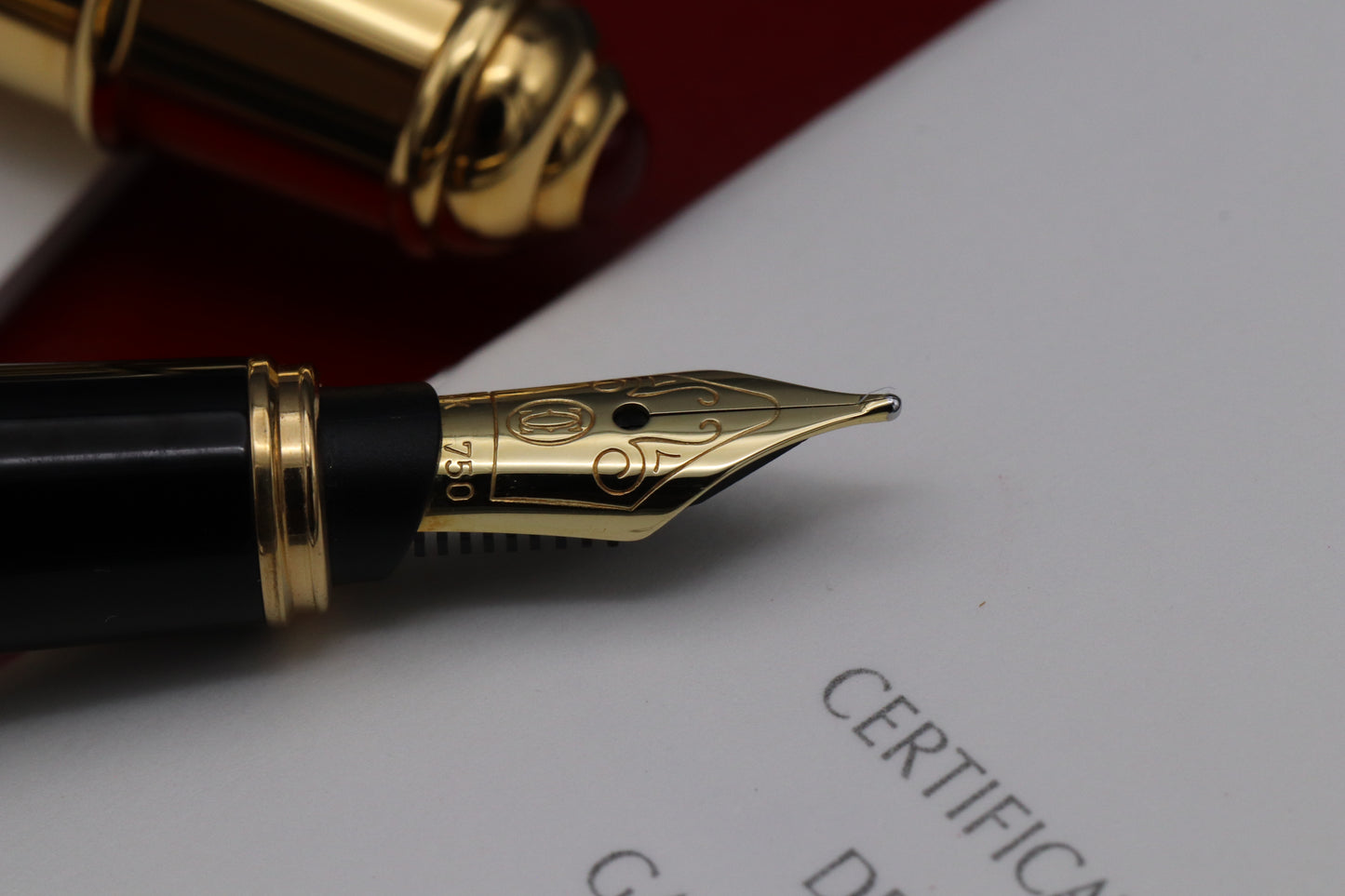 Cartier Diabolo Mini Flame Fountain Pen - UNUSED