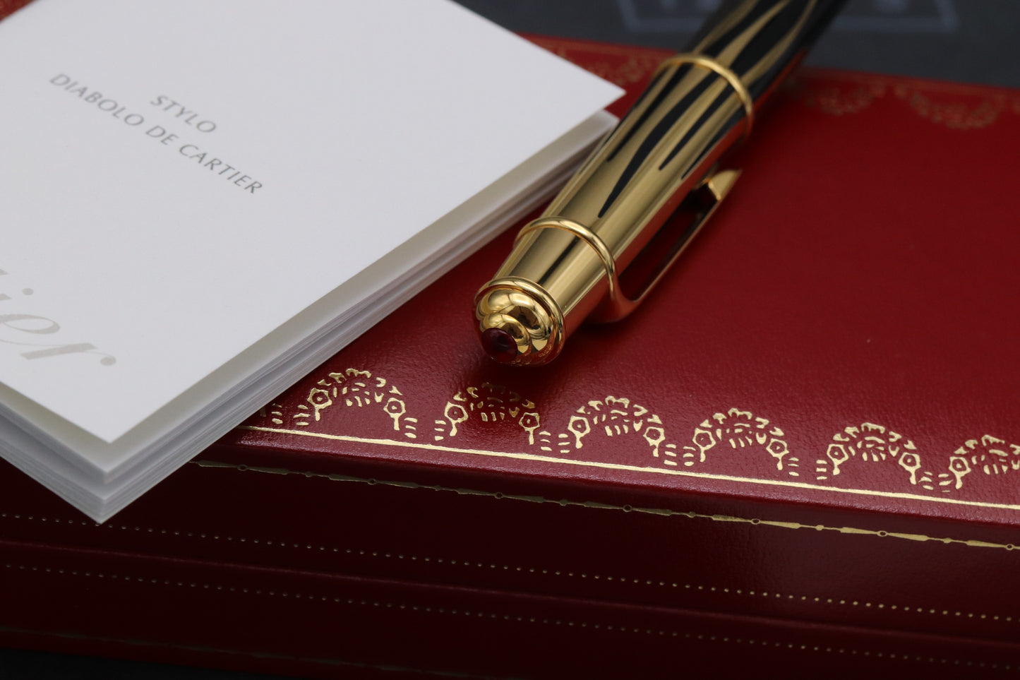 Cartier Diabolo Mini Flame Fountain Pen - UNUSED