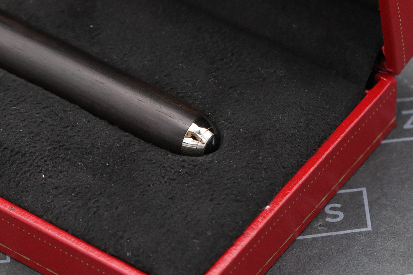 Cartier Louis Cartier Dandy Ebony Wood Limited Edition Fountain Pen - UNUSED