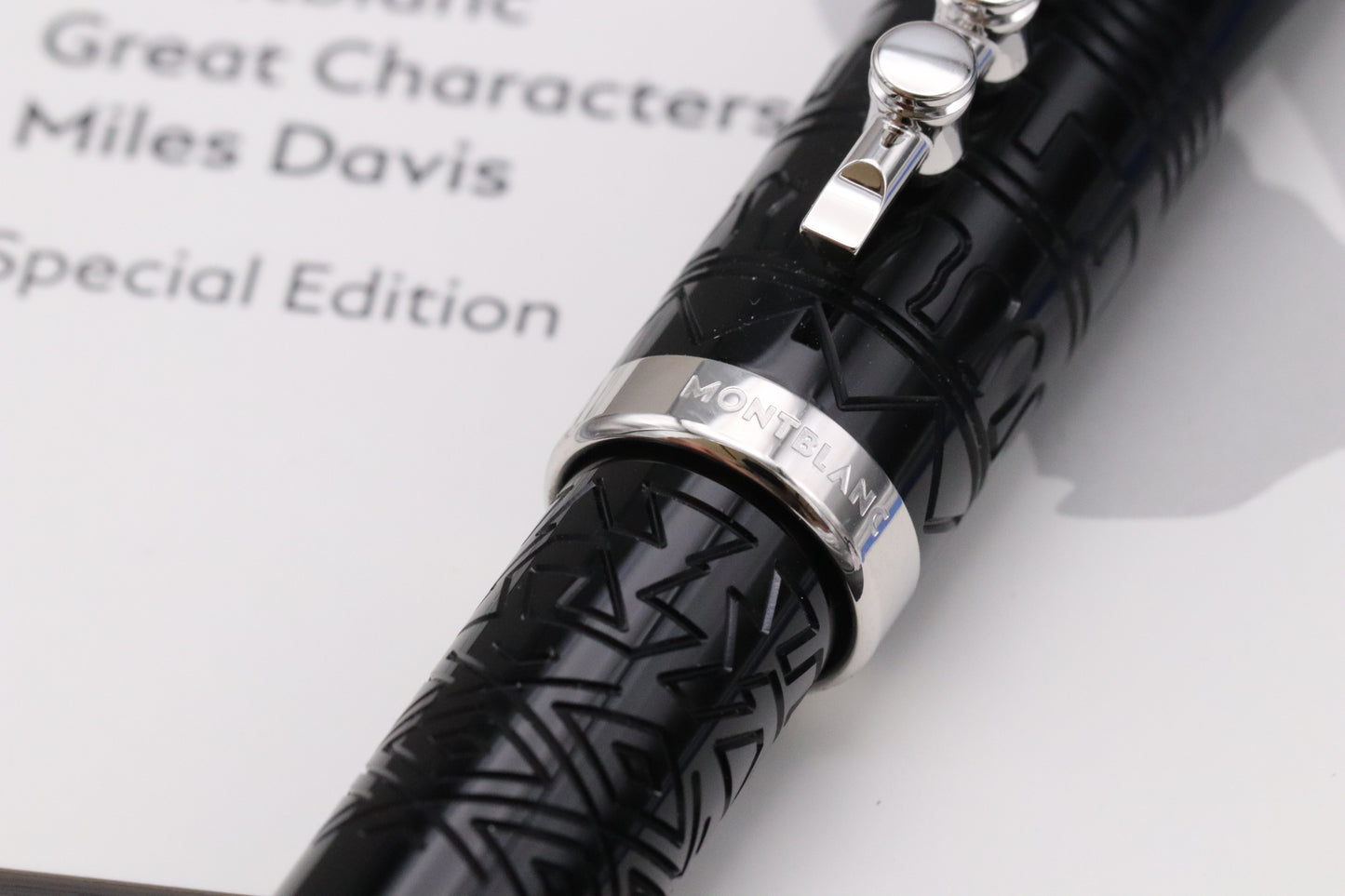 Montblanc Great Characters Miles Davis Special Edition Rollerball Pen - UNUSED