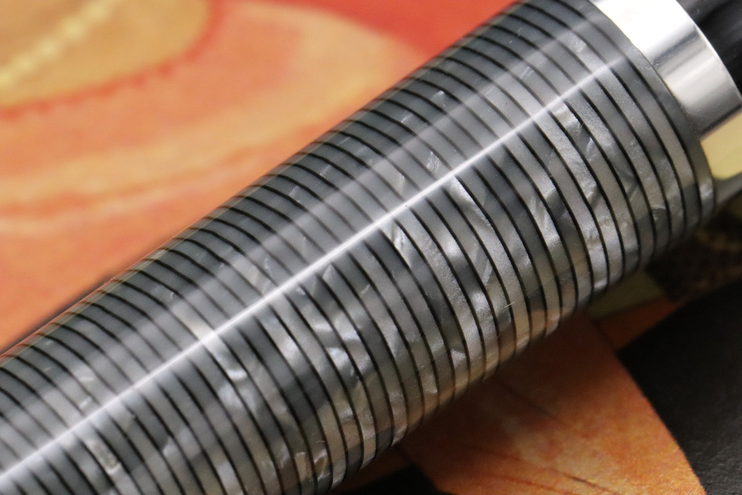 Montegrappa Nazionale Flex Shiny Circles Celluloid LE100 Fountain Pen