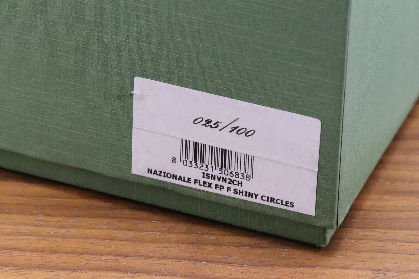 Montegrappa Nazionale Flex Shiny Circles Celluloid LE100 Fountain Pen