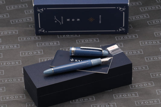 Sailor 1911L Sessai Bungukan Takizawa Starry Sea of Japan Fountain Pen - NM Yukio Nagahara Grind