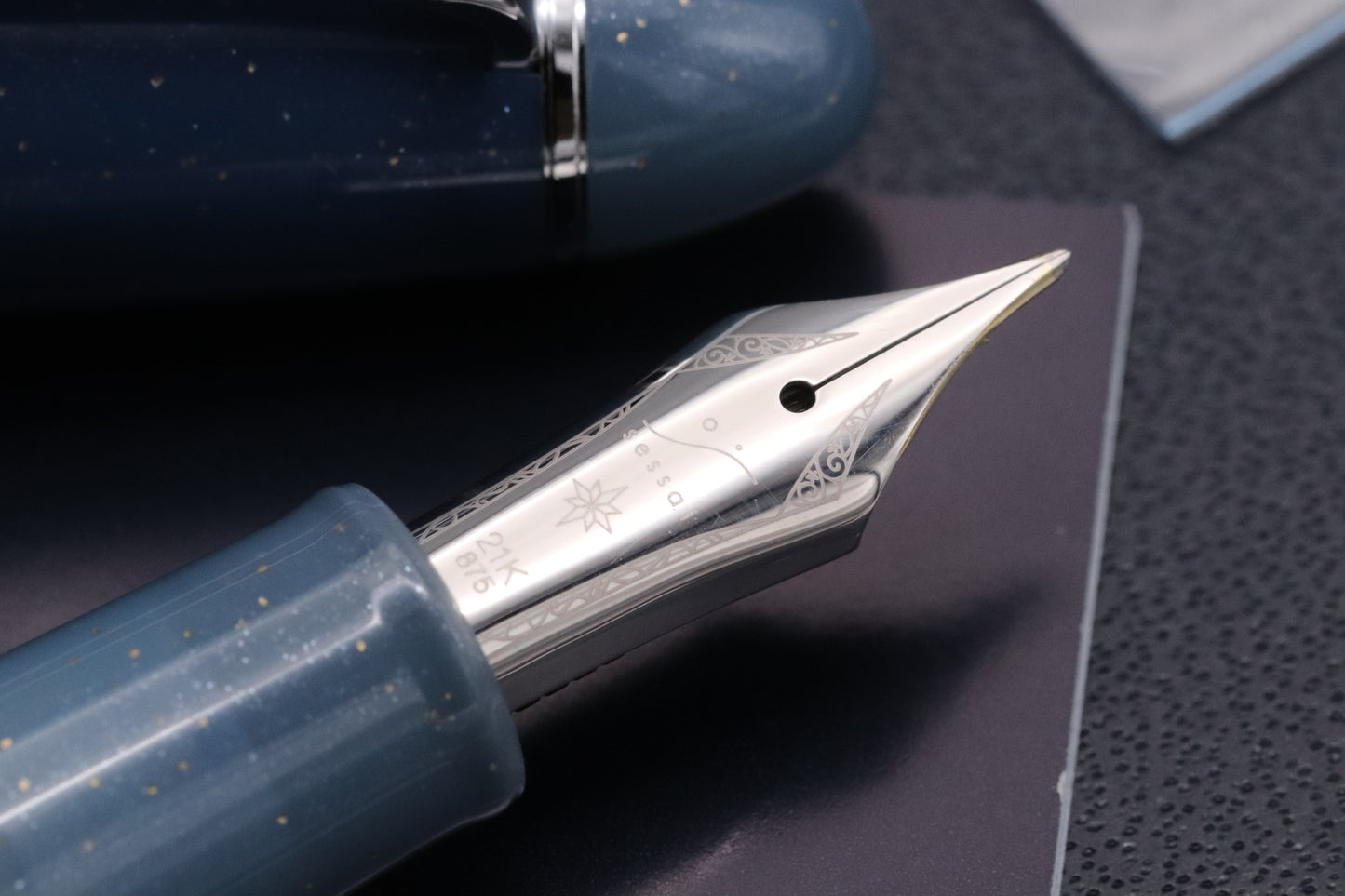 Sailor 1911L Sessai Bungukan Takizawa Starry Sea of Japan Fountain Pen - NM Yukio Nagahara Grind