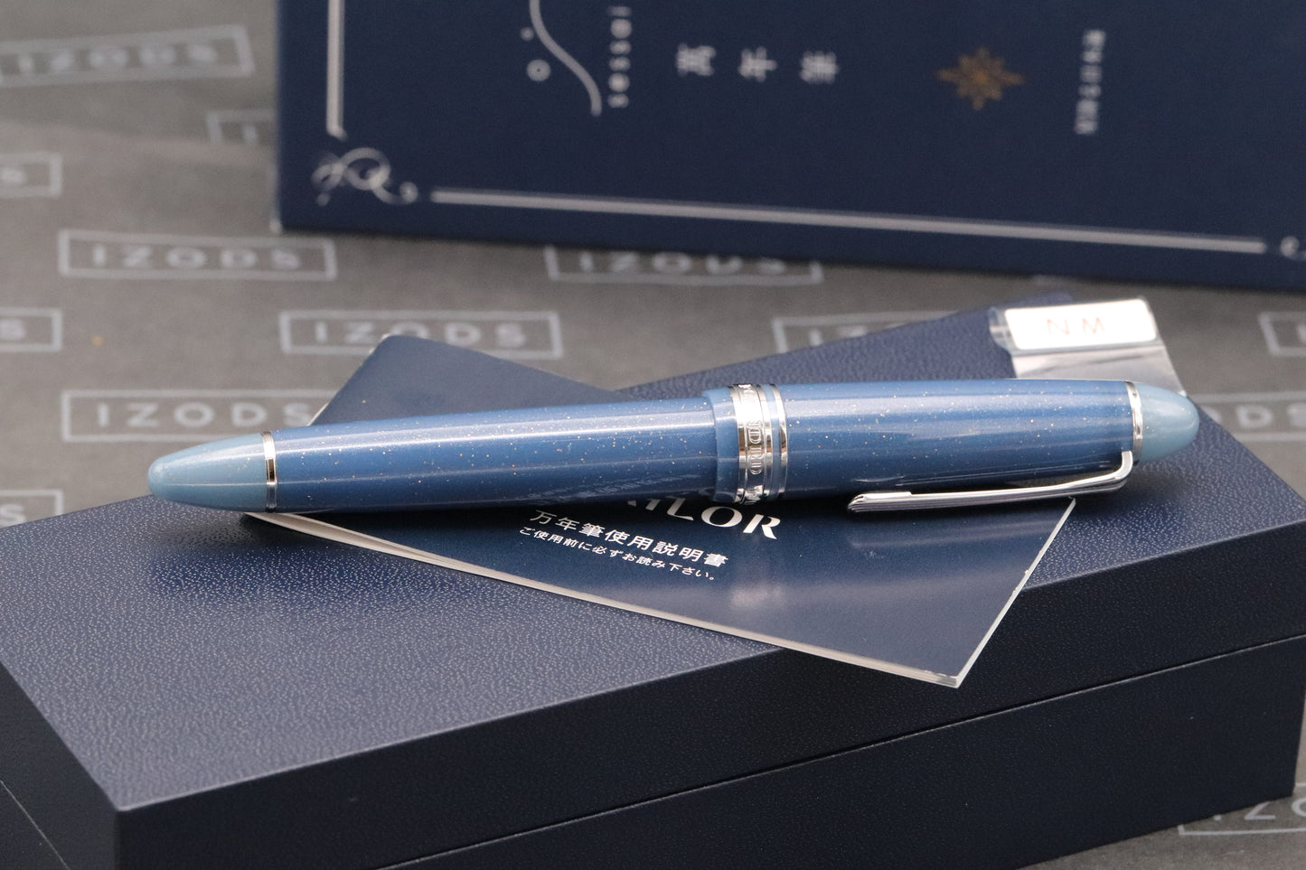 Sailor 1911L Sessai Bungukan Takizawa Starry Sea of Japan Fountain Pen - NM Yukio Nagahara Grind