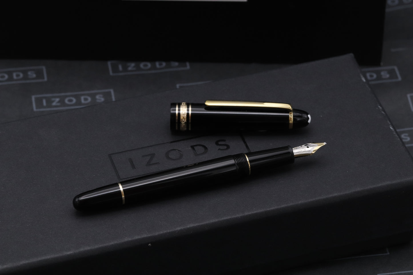 Montblanc Meisterstuck 145 Classique Gold Coated Fountain Pen - BB Nib