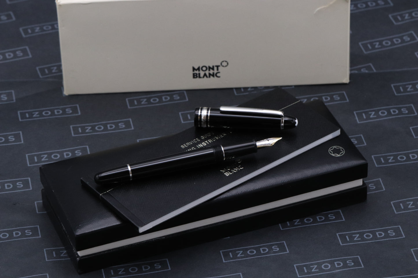 Montblanc Meisterstuck 145 Classique Platinum Coated Fountain Pen