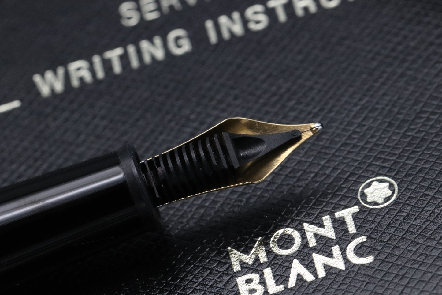 Montblanc Meisterstuck 145 Classique Platinum Coated Fountain Pen