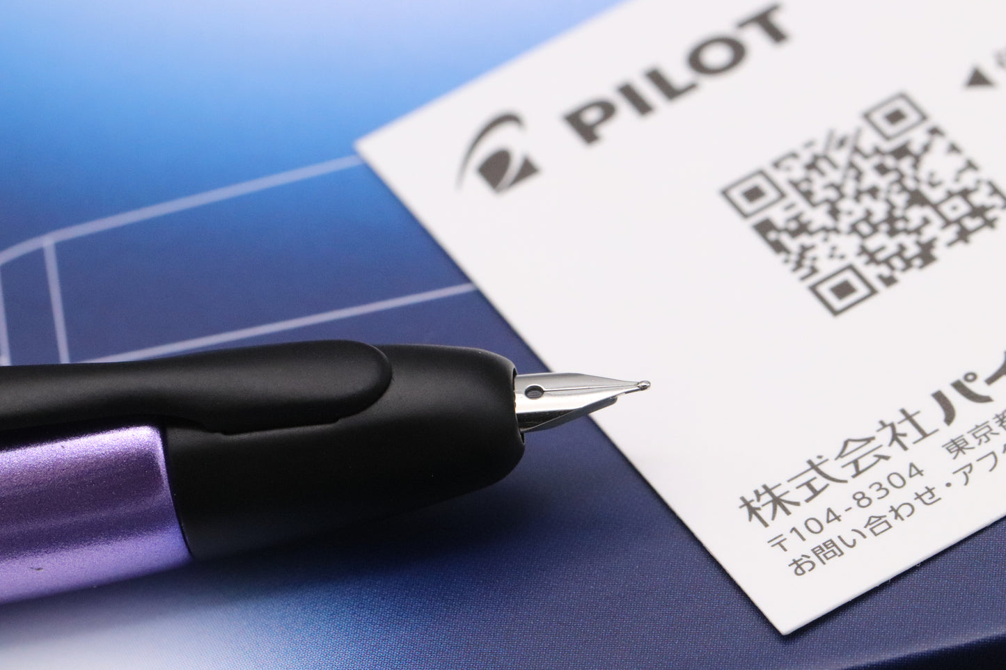 Pilot Capless Digital Tech LE Purple Fountain Pen