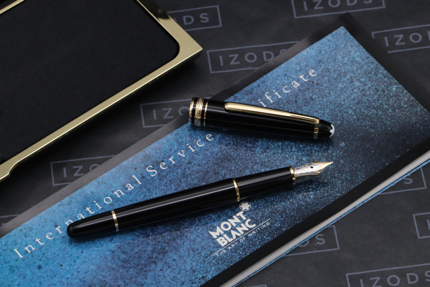 Montblanc Meisterstuck 144 Classique Gold Coated Fountain Pen - 1991-92 - UNUSED