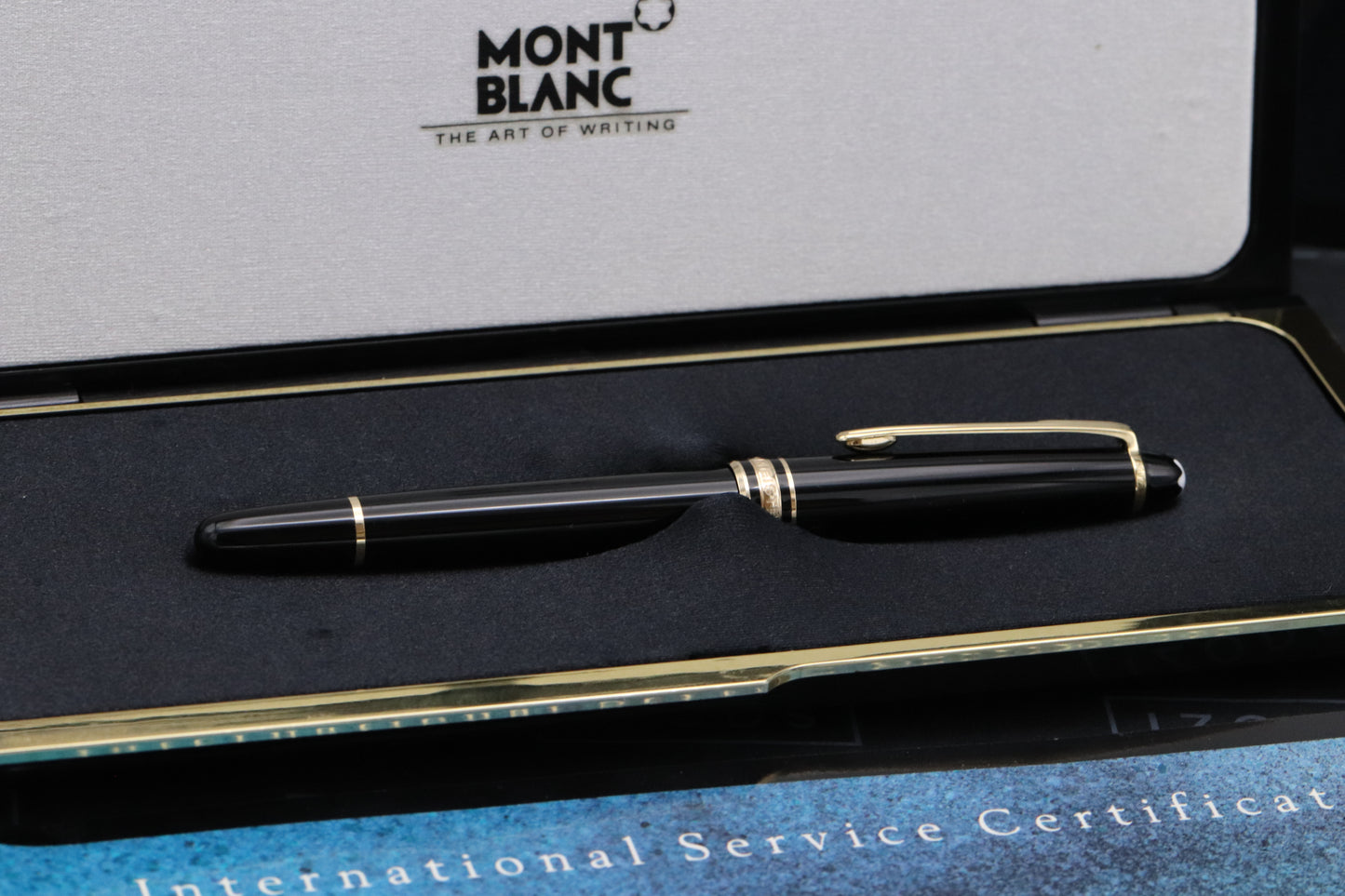 Montblanc Meisterstuck 144 Classique Gold Coated Fountain Pen - 1991-92 - UNUSED