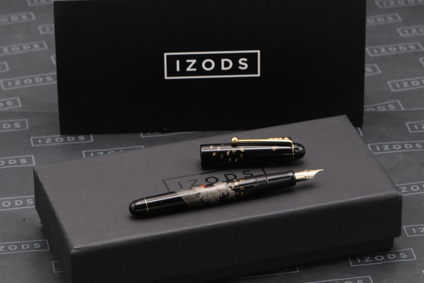 Namiki Tradition Mount Fuji and Wave Fountain Pen - UNUSED