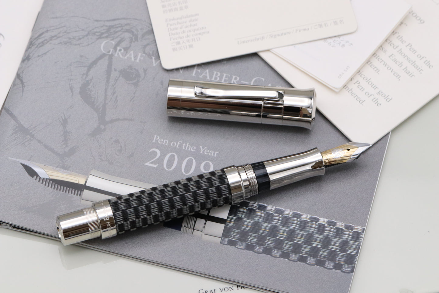 Graf von Faber-Castell Pen of the Year 2009 Horsehair Fountain Pen - DIPPED