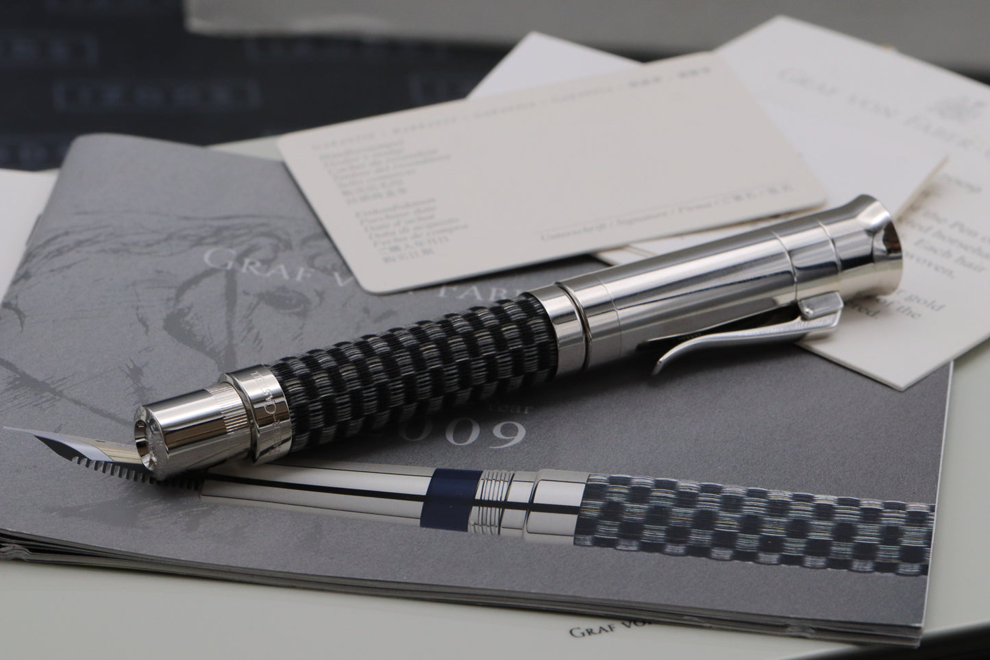 Graf von Faber-Castell Pen of the Year 2009 Horsehair Fountain Pen - DIPPED