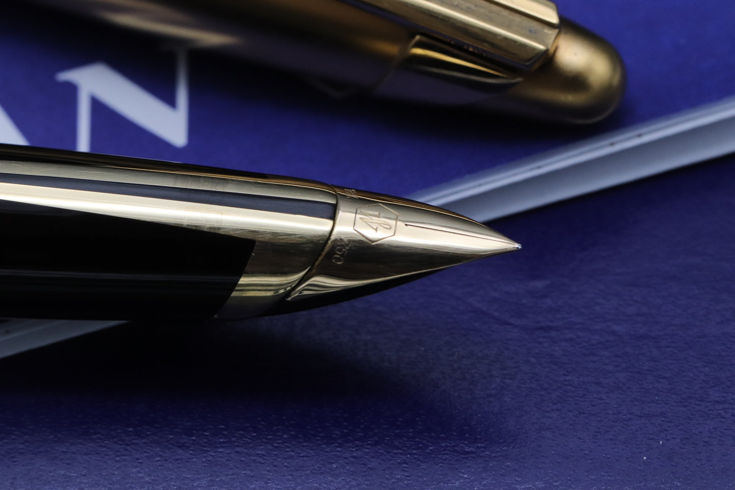 Waterman Edson Ruby Red Fountain Pen - EF Nib