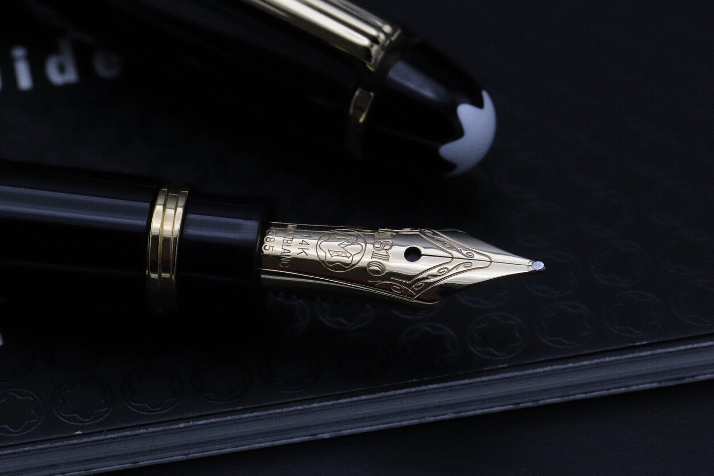 Montblanc Meisterstück 114 Mozart Gold-Coated Fountain Pen image 2
