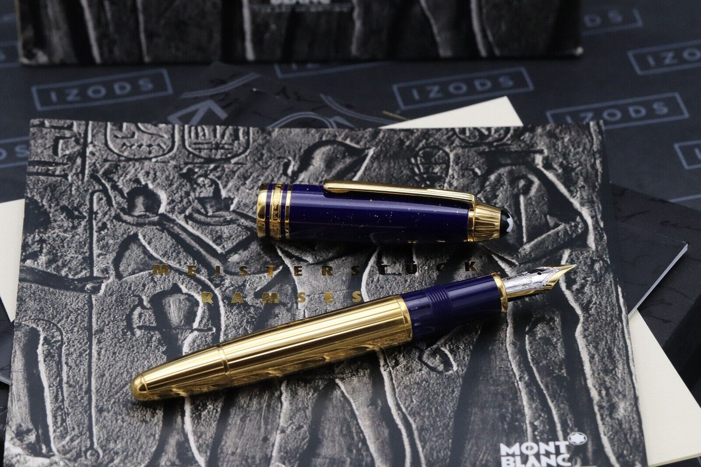 Montblanc Meisterstuck 146 LeGrand Ramses II Vermeil Fountain Pen image 1