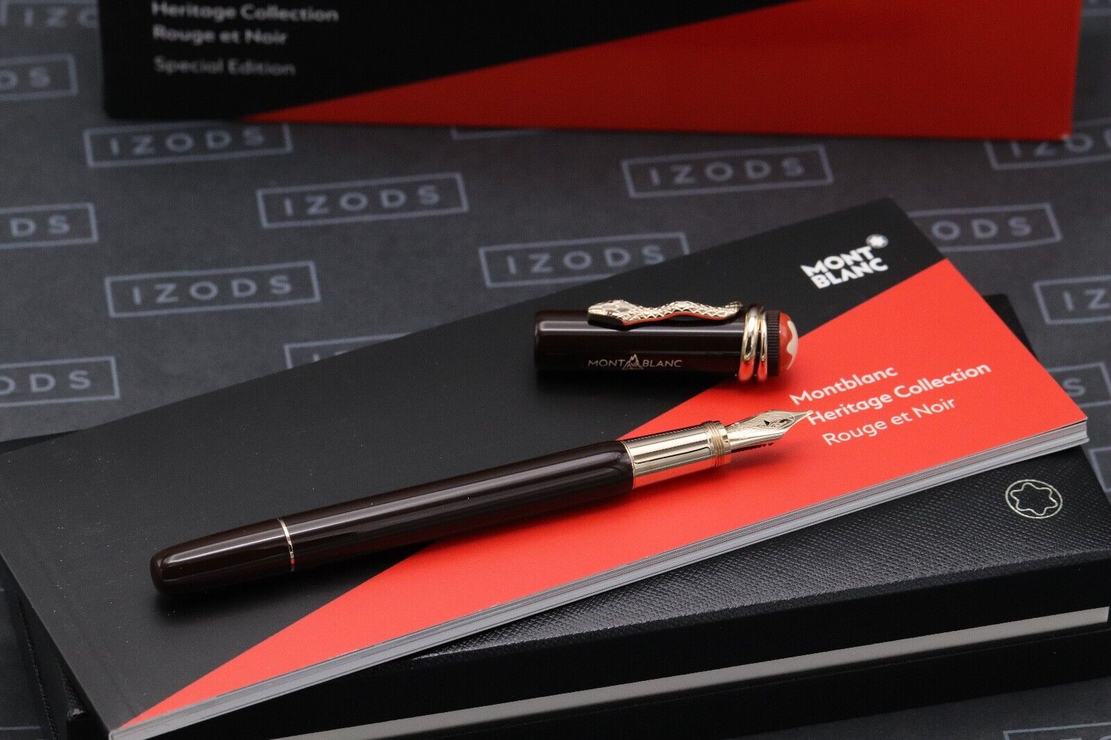 Montblanc Heritage Rouge et Noir Tropic Brown SE Fountain Pen - UNUSED image 1