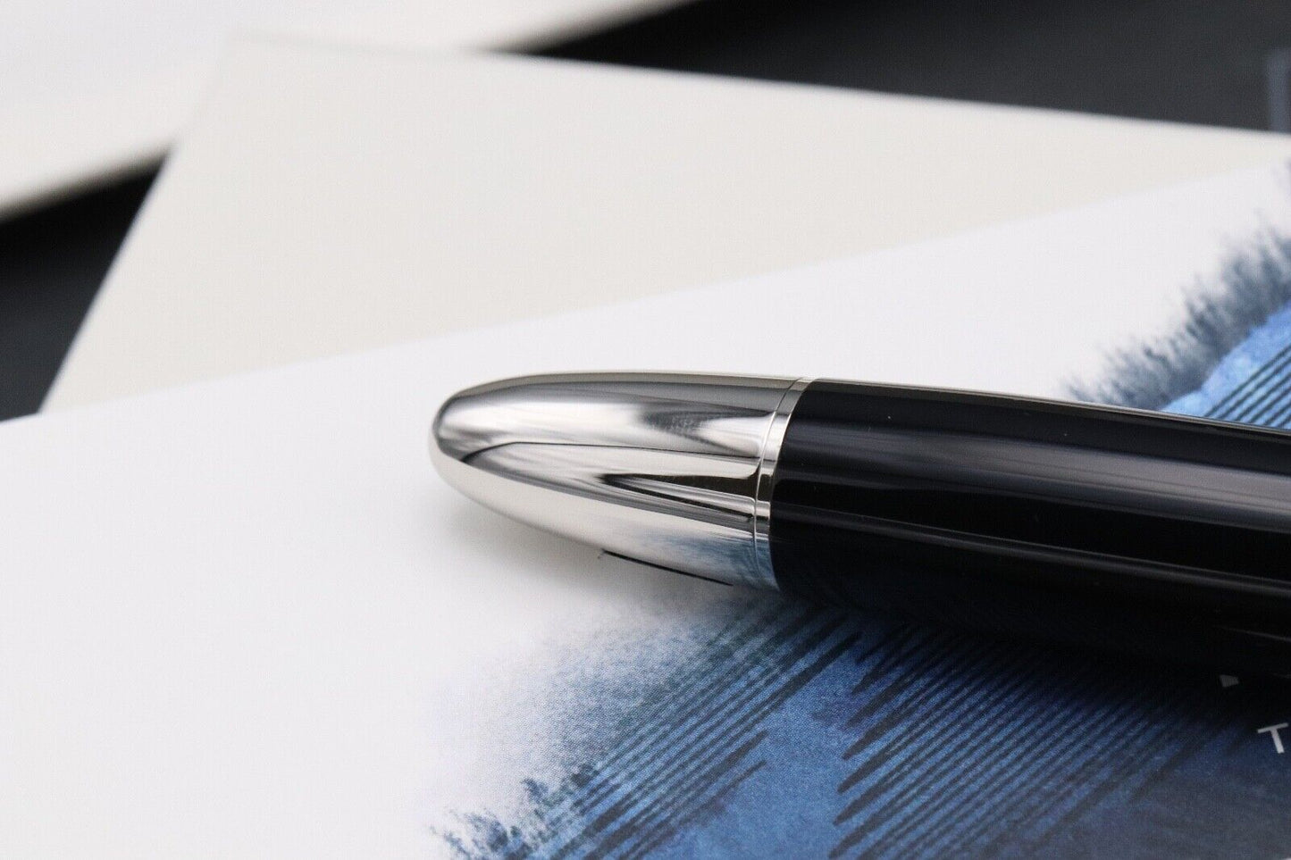 Montblanc Meisterstuck 149 'The Origin Collection' Black Fountain Pen - UNUSED image 3