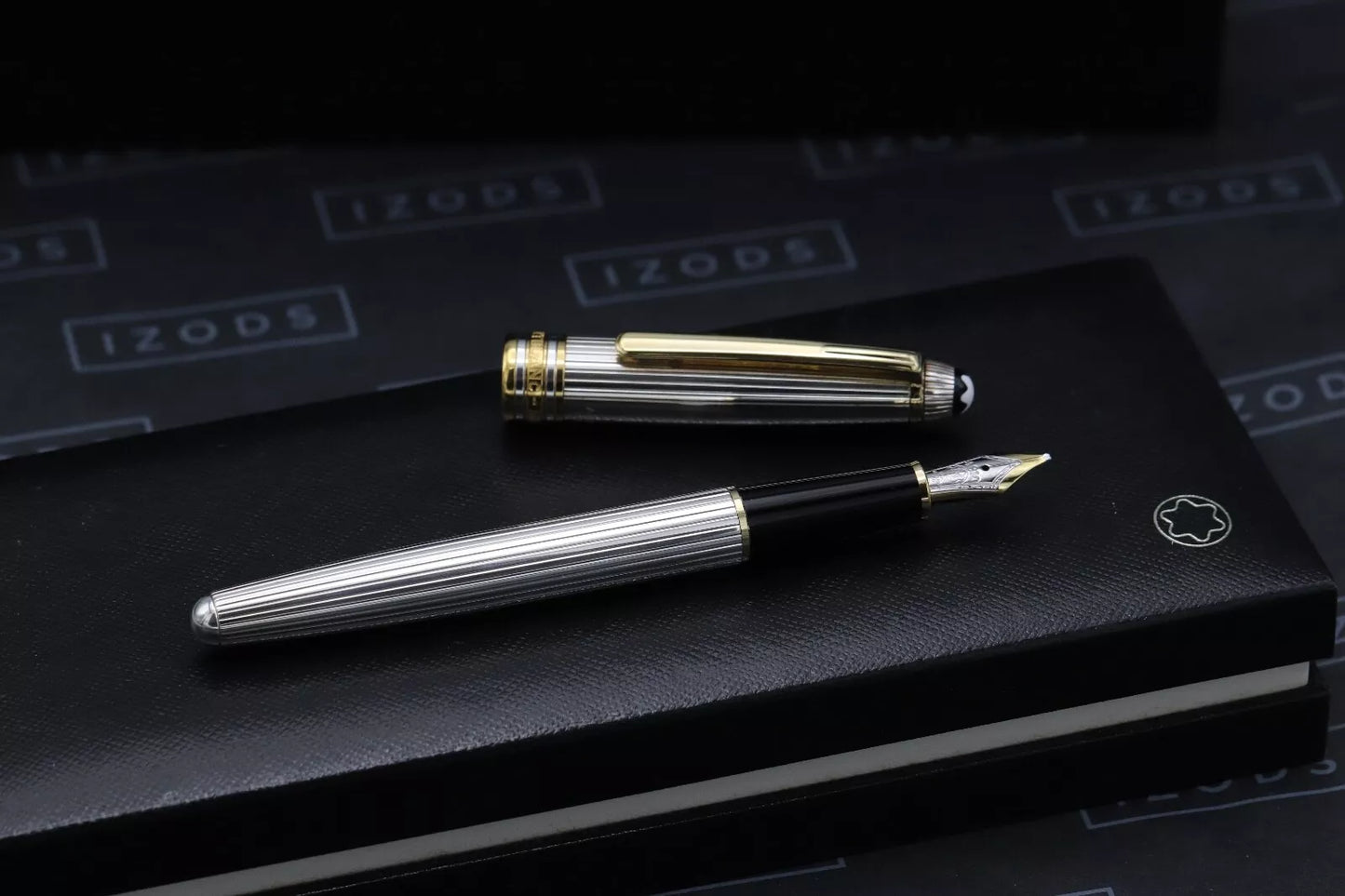 Montblanc Meisterstuck Classique AG925 Pinstripe Fountain Pen - BB Nib image 8
