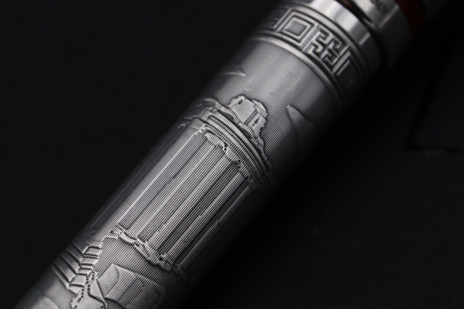 Montegappa Roma Aeterna Silver Limited Edition Fountain Pen image 8
