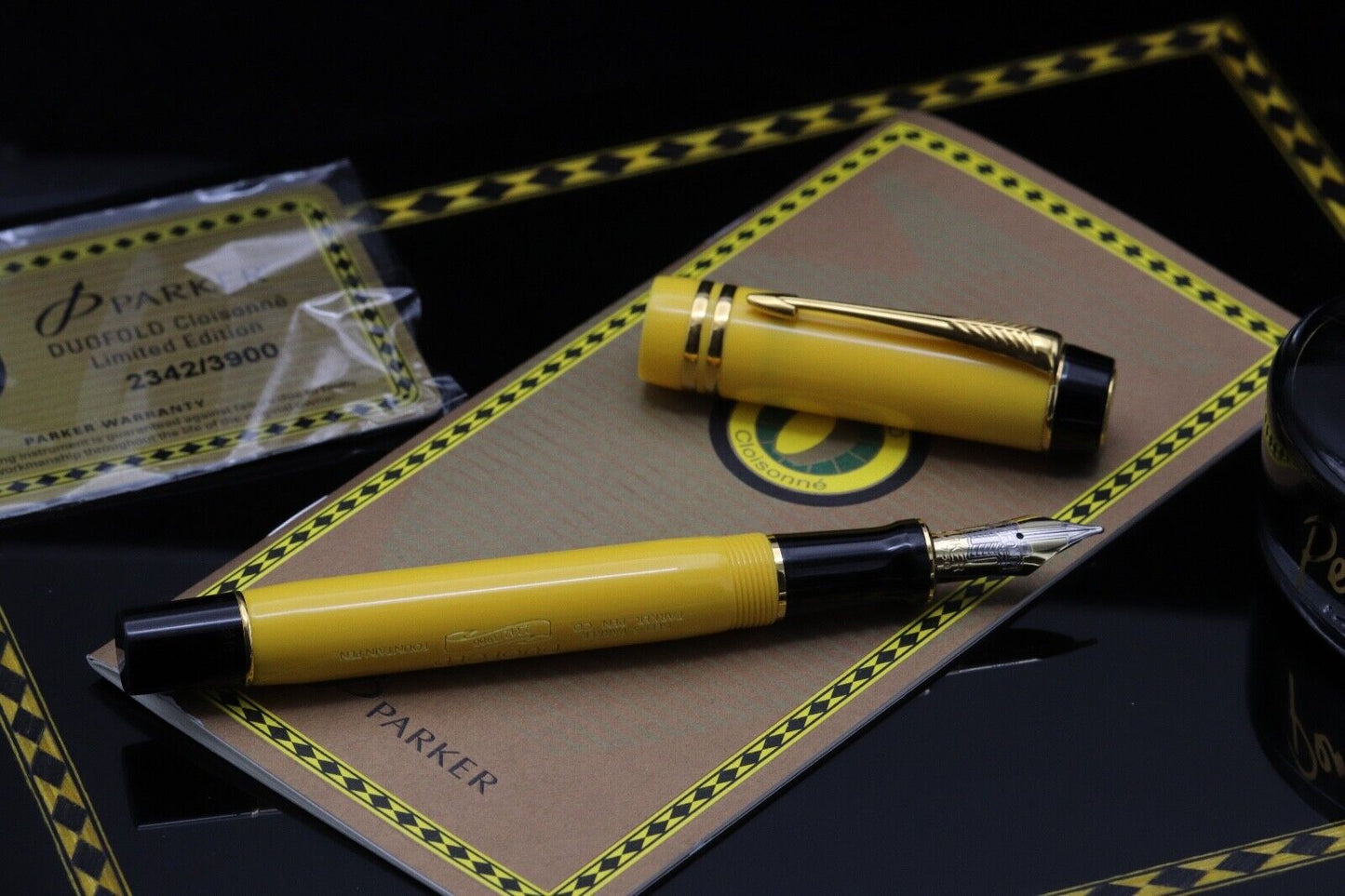 Parker Duofold Centennial Cloisonne Limited Edition Fountain Pen image 1