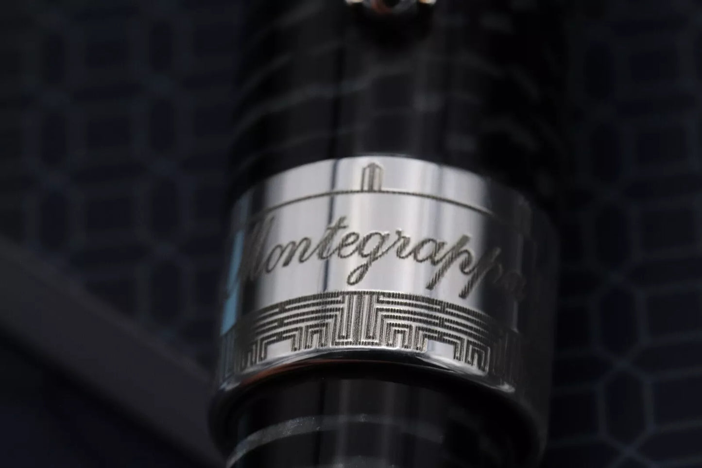 Montegrappa Extra 1930 Zebra Celluloid LE50 Celluloid Fountain Pen - 2002 Nib image 6