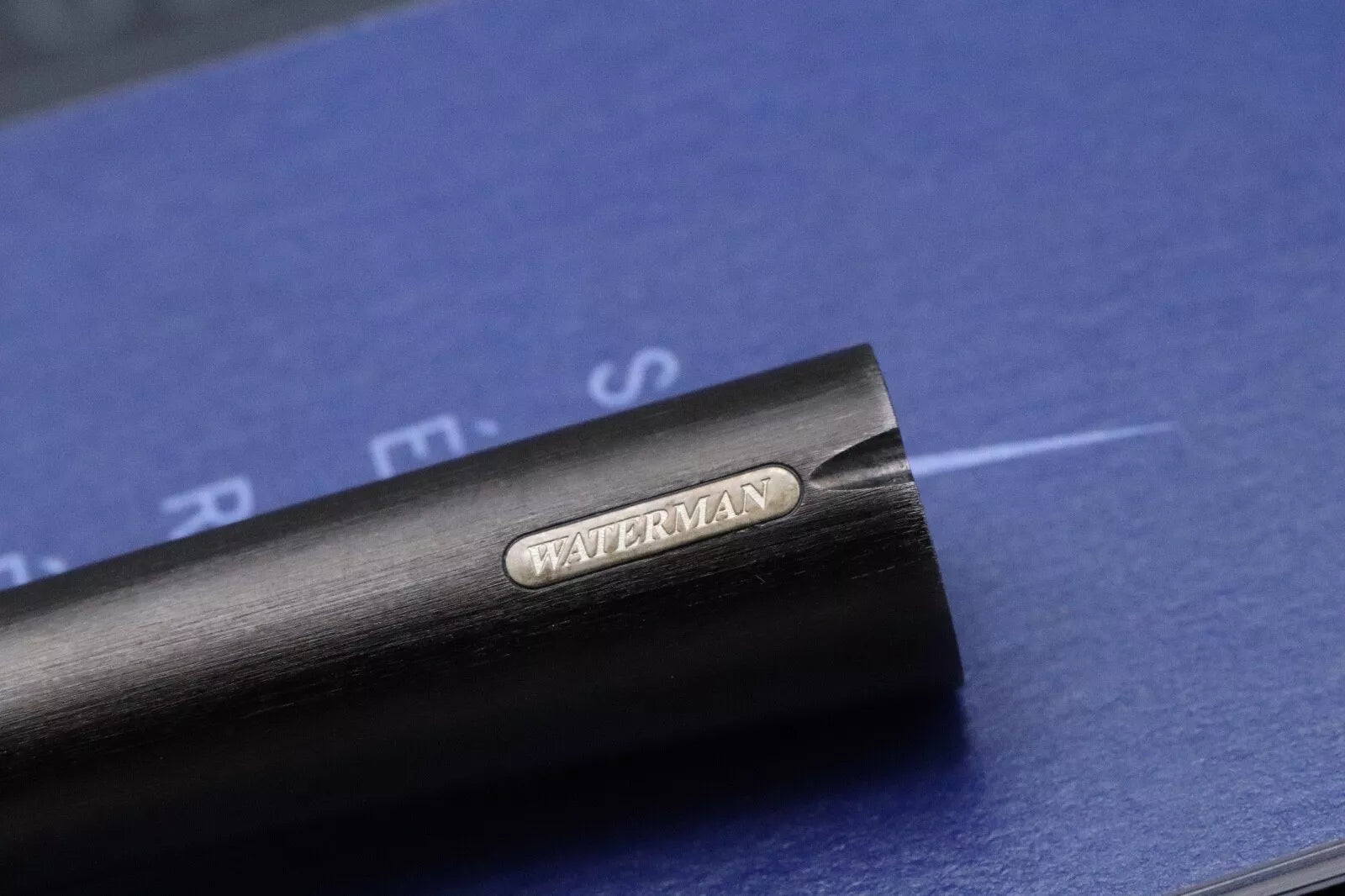 Waterman Serenite Grey Titanium Fountain Pen - Rare Sample Marked Pen image 8