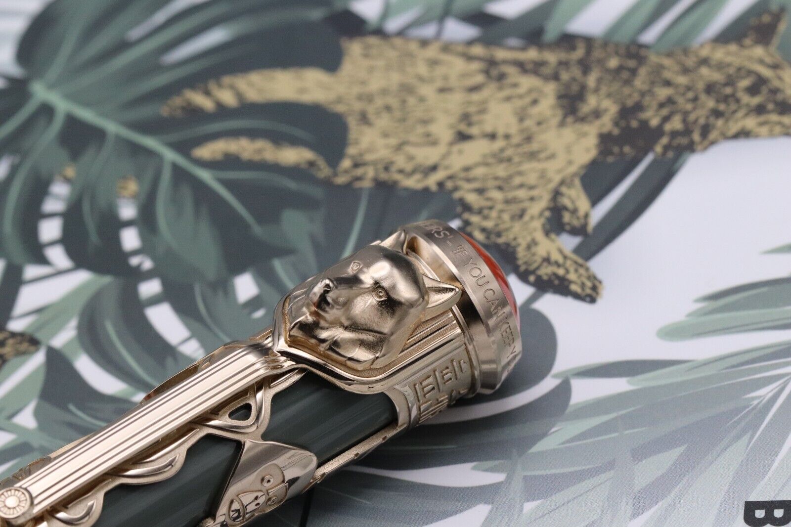 Montblanc Writers Edition Rudyard Kipling 1895 Tribute to 'IF' Fountain Pen image 7