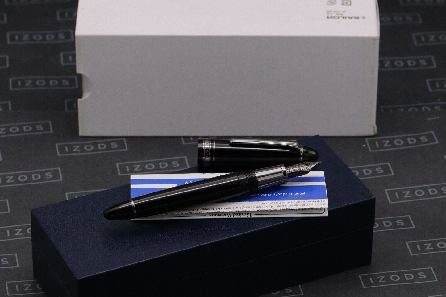 Sailor 1911L Black Luster Fountain Pen image 0