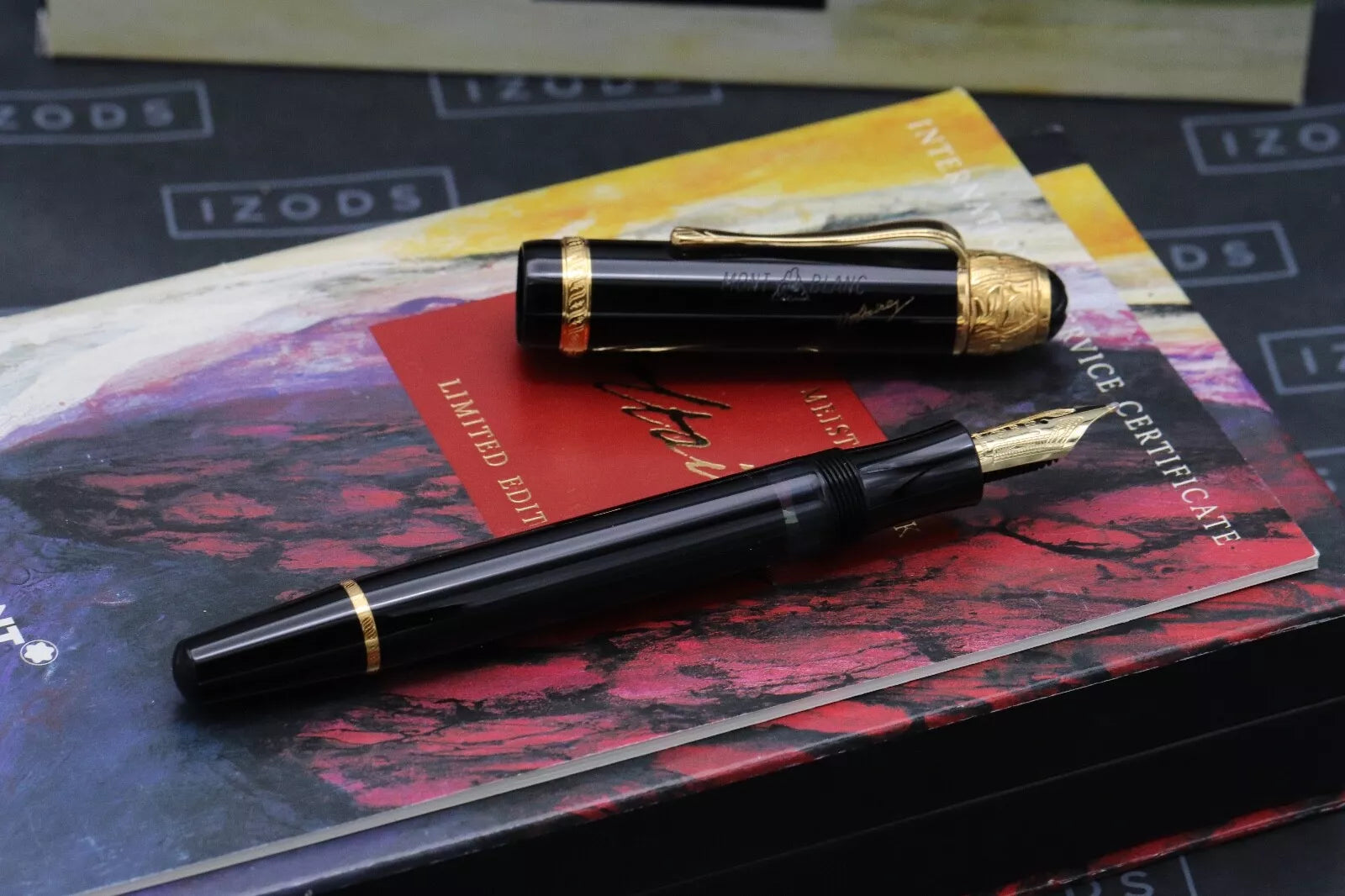 Montblanc Writers Edition Voltaire Fountain Pen image 1