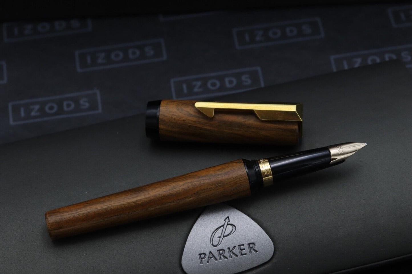 Parker WoodPen Guaiac Wood Fountain Pen - OB Nib image 1