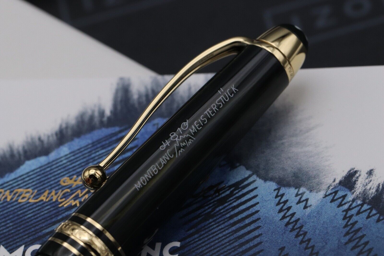 Montblanc Meisterstuck Classique 'Origin Collection' Green Fountain Pen - UNUSED image 5