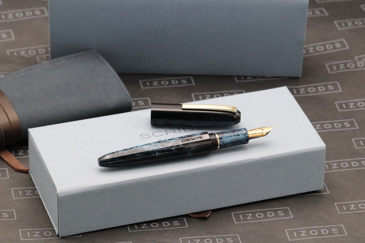 Scribo Piuma Agata Fountain Pen - EF Flex Nib image 0