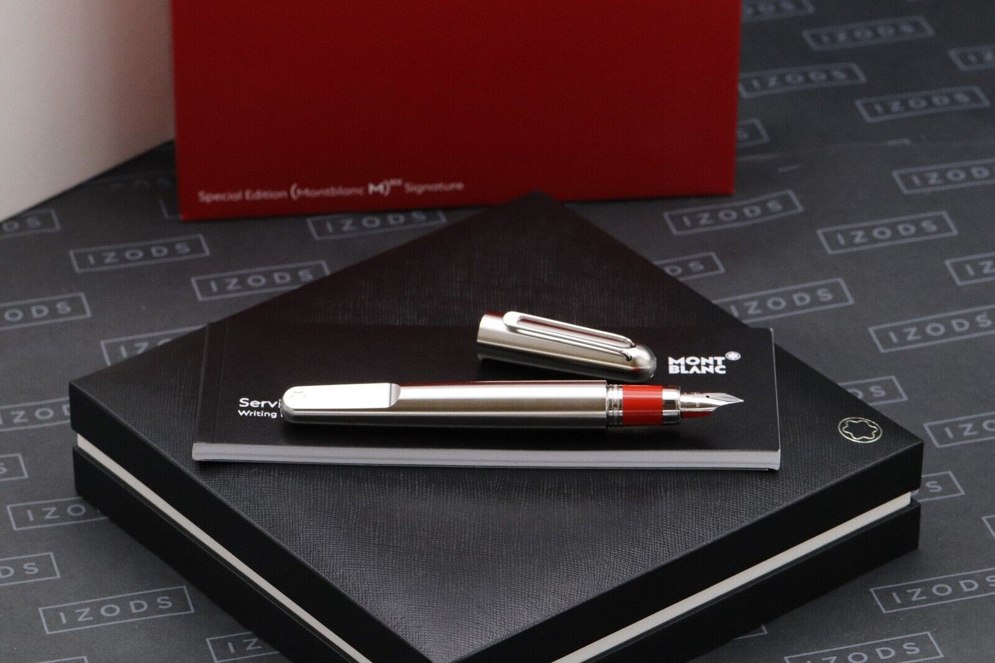 Montblanc M Marc Newson RED Signature Fountain Pen image 0