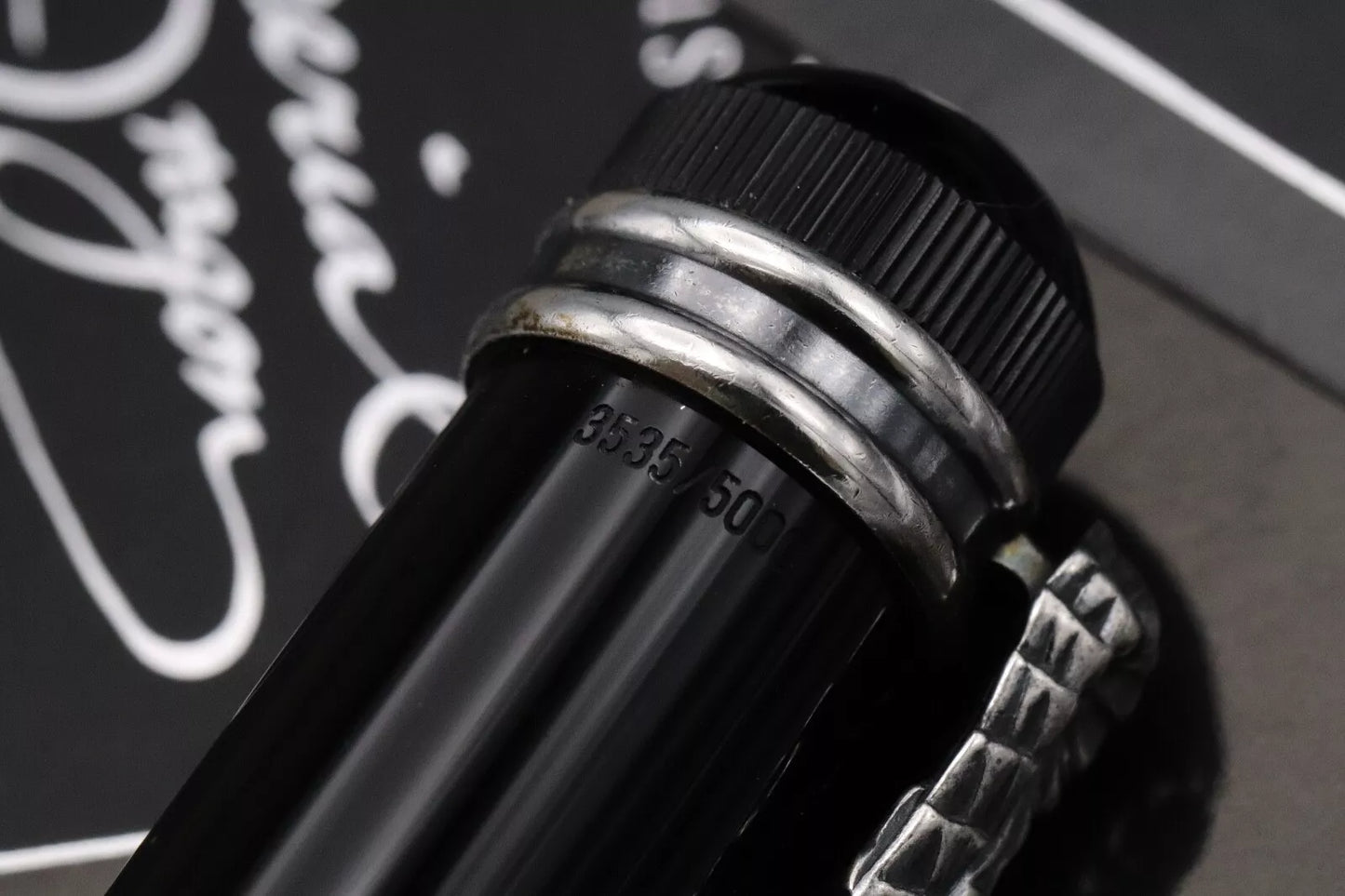 Montblanc Writers Edition Imperial Dragon Fountain Pen - NEVER INKED - Broad Nib image 6