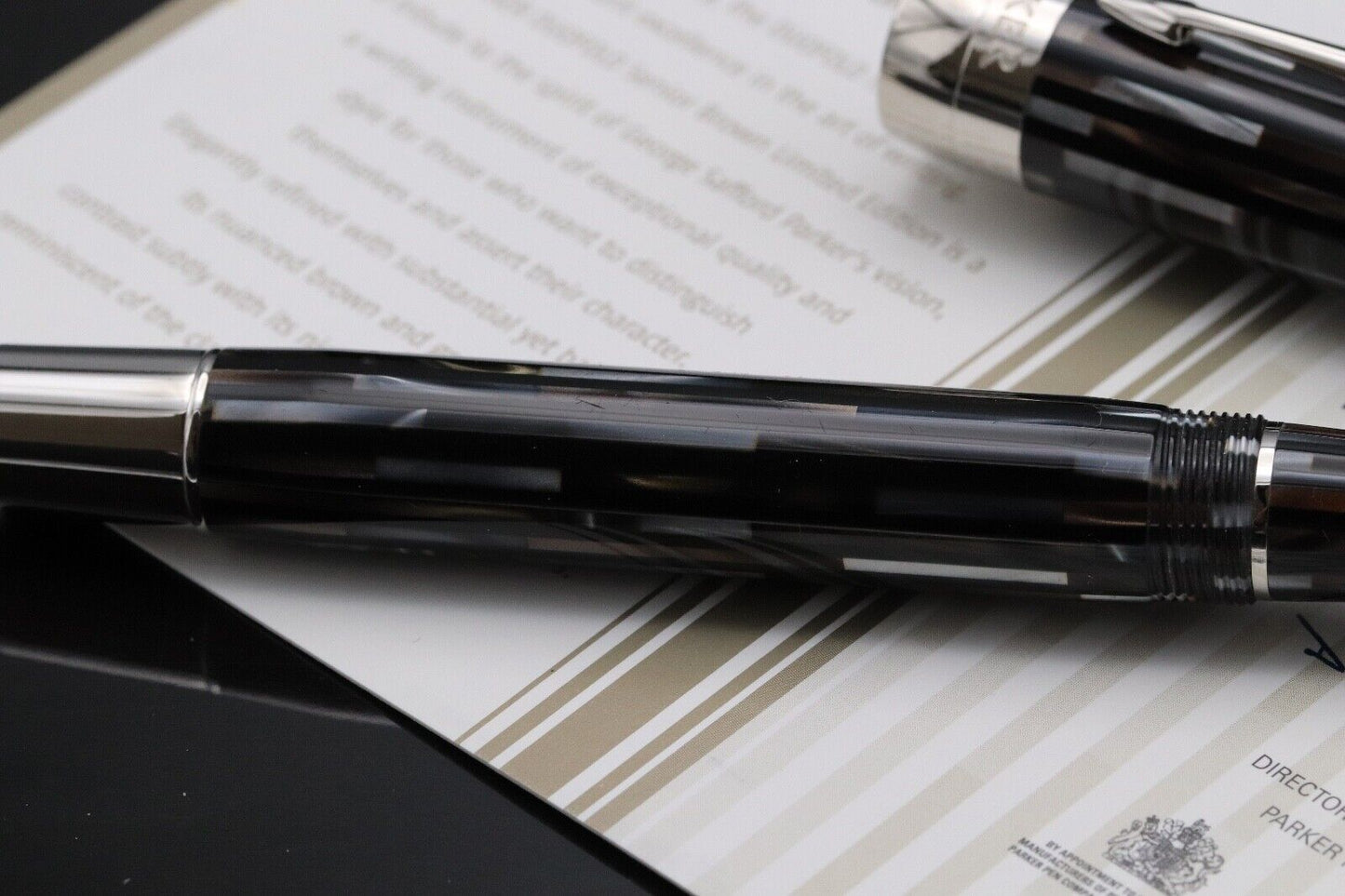 Parker Duofold Senior Brown Limited Edition Fountain Pen image 3