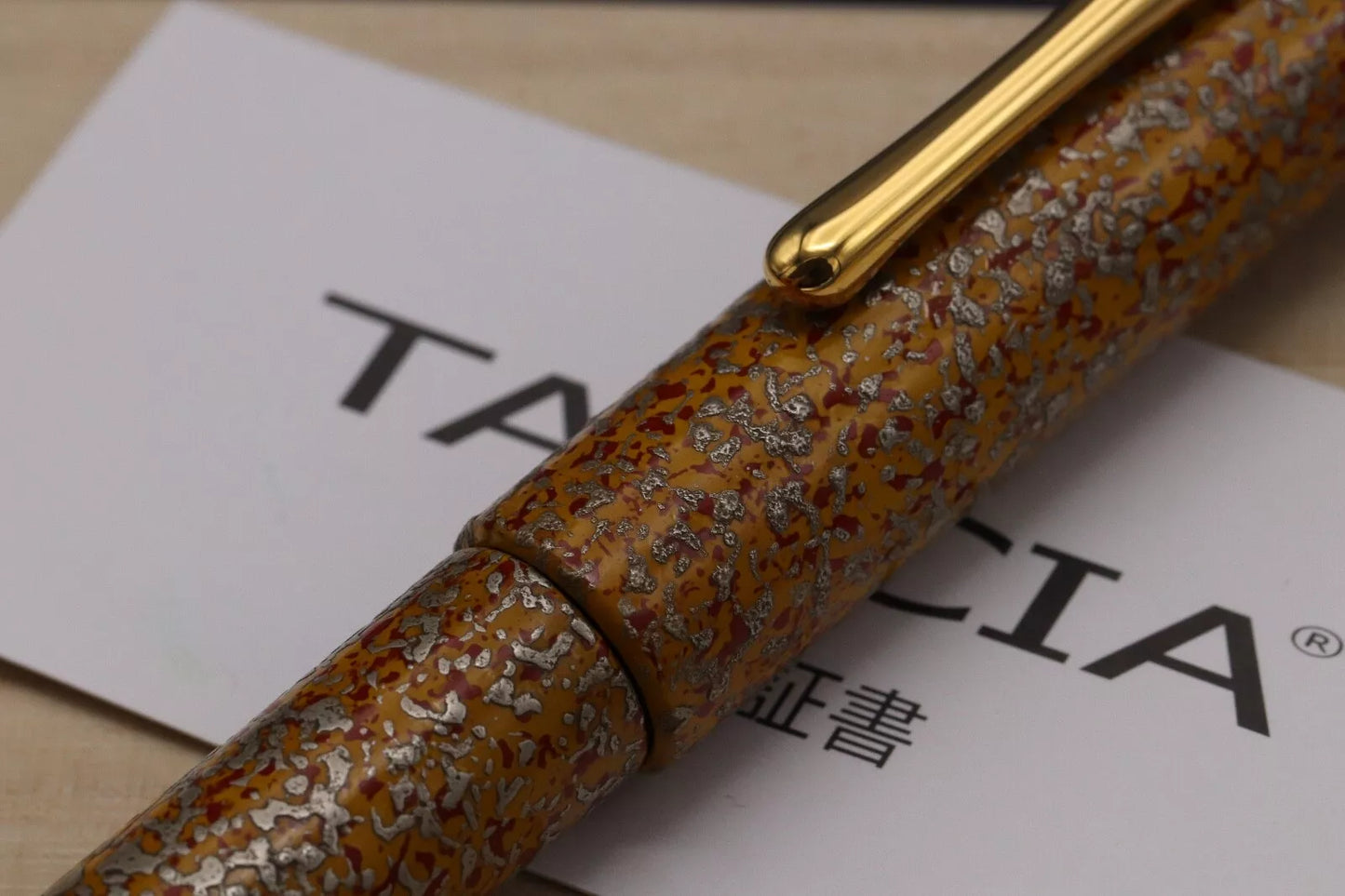 Taccia Hyakko Hisho II Sango Limited Edition Fountain Pen image 5