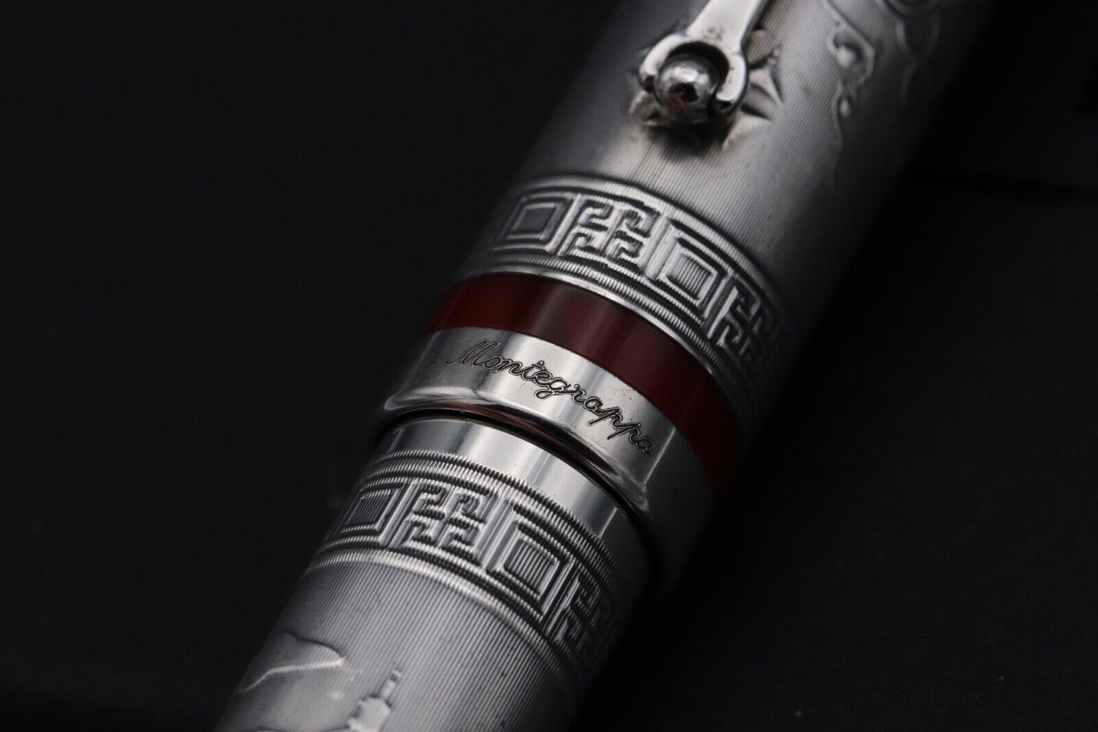 Montegappa Roma Aeterna Silver Limited Edition Fountain Pen image 5