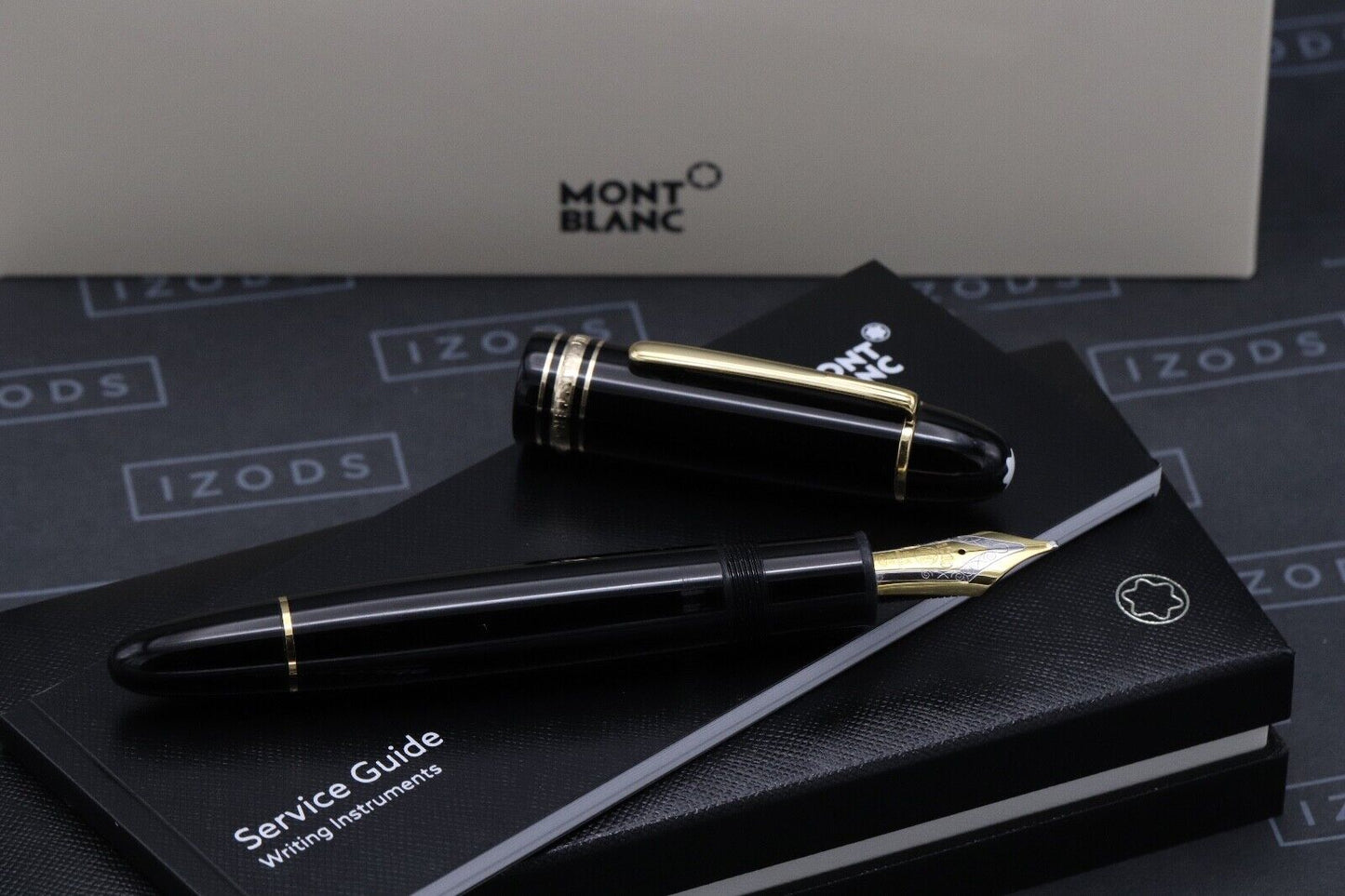 Montblanc Meisterstuck 149 Gold-Coated Fountain Pen - BB Nib image 1