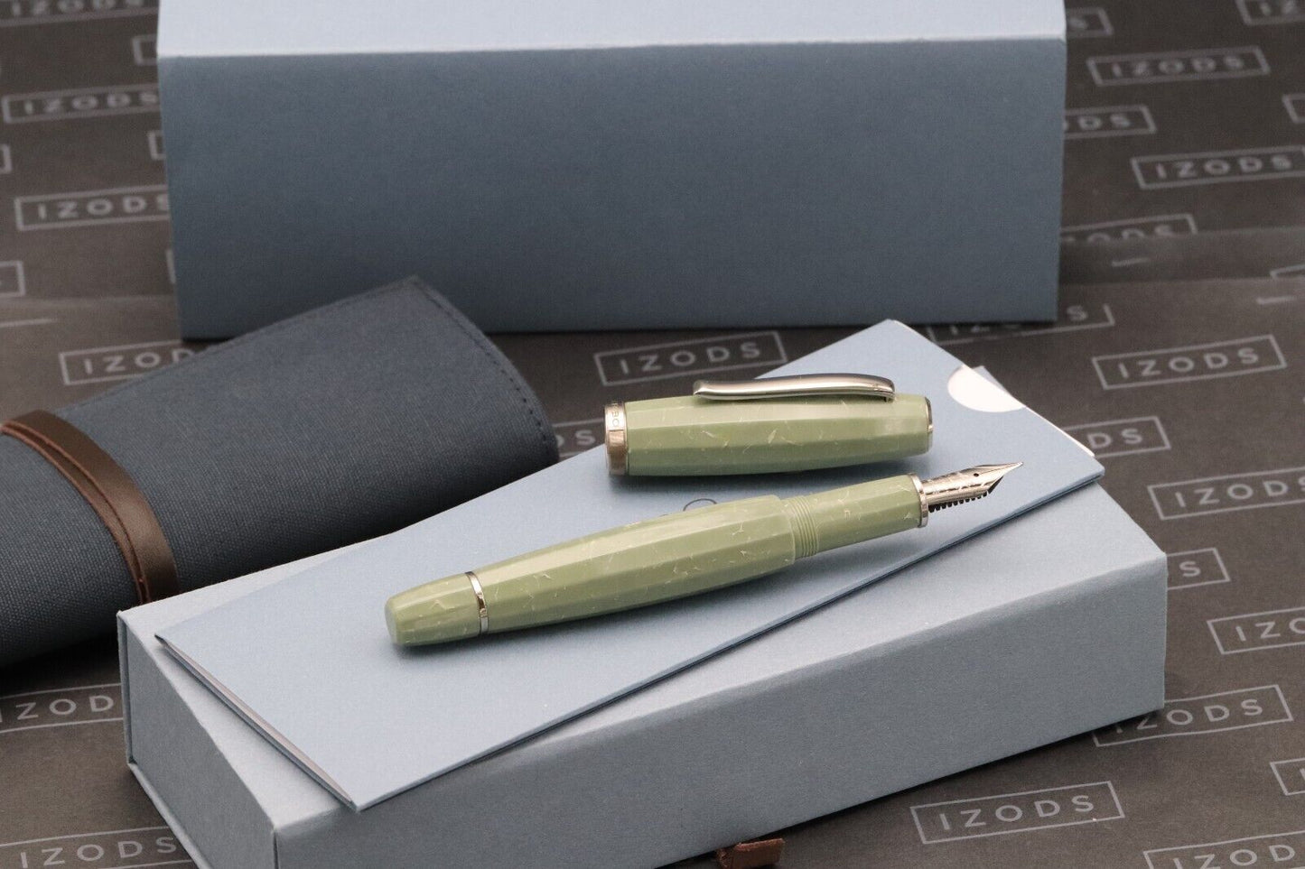 SCRIBO Feel Verde Antico Fountain Pen - 14k Flex EF Nib image 0